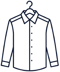 Shirt on a hanger icon