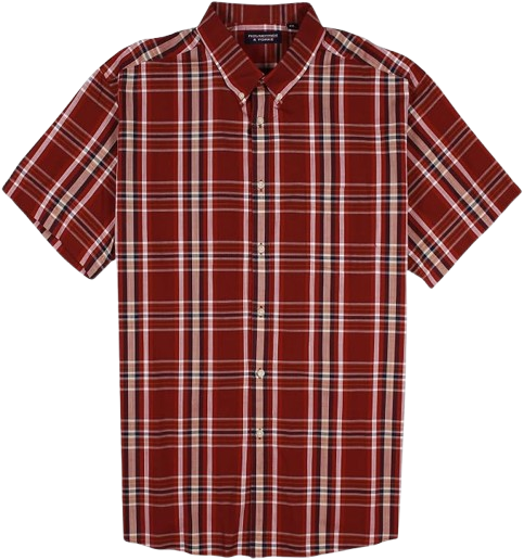 Short Sleeve Button-Down Pocket Shirt
